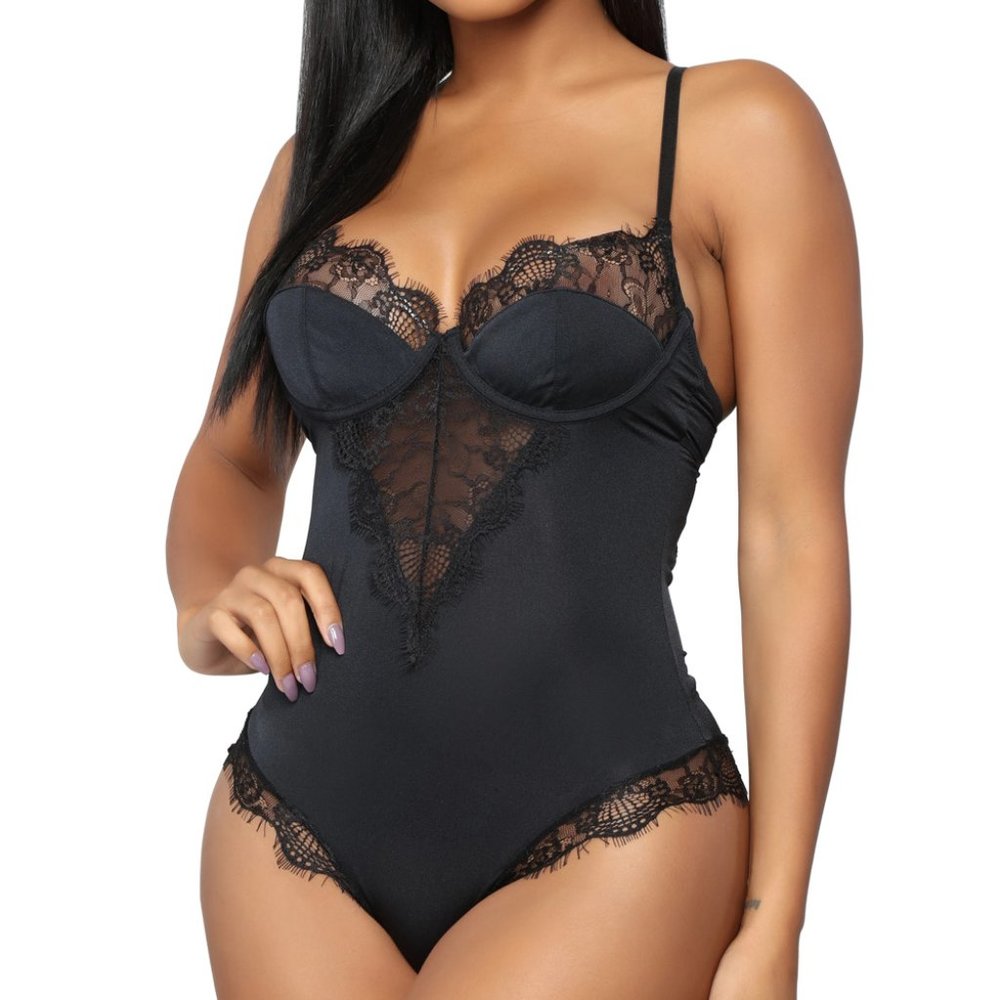 Sexy Black Teddy